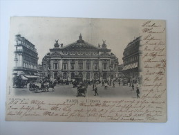 AK 1900 Paris - L`Opera Echt Gelaufen Nach Wien Verlag: Importe C.N. & Cie. No. 3 - Other Monuments