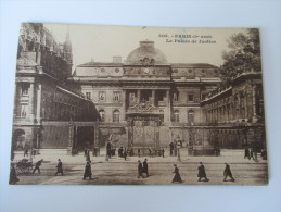 AK 1914 Paris (1er Arrt) No 305 - Le Palais De Justice Echt Gelaufen Nach Wien Guter Zustand! - Other Monuments