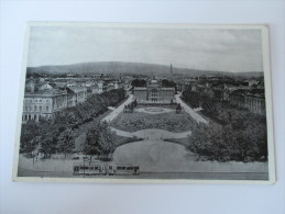 AK / Postkarte 1935 Zagreb Panorama Echt Gelaufen Nach Wien (Marke Abgelöst) - Croacia