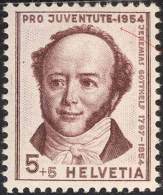 SWITZERLAND - PRO JUVENTUTE - ERROR  " Line Between " - **MNH - 1954 - Nuevos