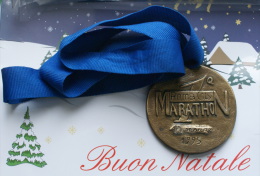 ITALIA 1995 - ARTISTIC MEDAILLON MARATHON OF ROME 1995 - Andere & Zonder Classificatie