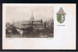 RB 960 - Early Glasgow Cathedral Coat Of Arms Postcard - Scotland - Lanarkshire / Glasgow