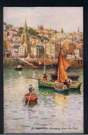 RB 960 - Early Postcard - St Peter Port From The Pool With Fishing Boat - Guernsey Channel Islands - Guernsey