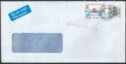 Cyprus: Air Mail Cover From Cyprus 11-11-1996 - Cartas