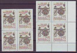 1203w: Österreich 1969, Tag Der Briefmarke, Altes Postschild Unken, 8 ** Ausgaben - Collections