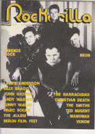 RA#34#15 MENSILE ROCK N.43/1984 ROCKERILLA - NEON/LITFIBA/LAURIE ANDERSON/MARC BOLAN/JOHN GIORNO/BILLY BRAG/YELLO - Music