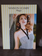 Publicité Cartonnée "MAISON LEJABY" Lingerie. - Plaques En Carton