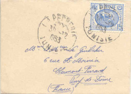 Lettre De Tunisie 30-12-1953  - Mignonette 6,2 X 8,5 Cm - Briefe U. Dokumente