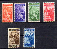 1935 Congrès Juridique  Yv.  66 / 71 * Ou Sans Gomme, Cote 180 €, - Neufs