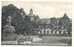 Siegen, Partie Am Unteren Schloss Und Bismarckdenkmal - Siegen