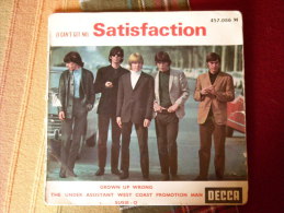 Vinyle 45 T  The Rolling Stones : Satisfaction / Grown Up Wrong / The Under Assistant West Coast Promotion Man / Susie-Q - Rock