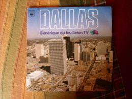 Vinyle 45 T  Generique Du Feuilleton Télé Dallas 1981 - Musique De Films
