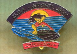 Pin´s Pins - Sea Sport Sun - Jet Ski - Ski Nautique - Water-skiing