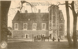 37 PLESSIS LES TOURS CHATEAU DE LOUIS XI FACADE OUEST - La Riche