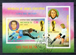 GUINEE EQUATORIALE. BF Oblitéré. Coupe Du Monde De Football 1974. - 1974 – Germania Ovest