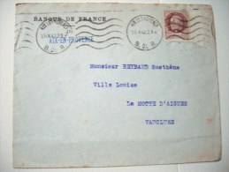 BERSIER 1f50 SUR LETTRE 1942 - Briefe U. Dokumente