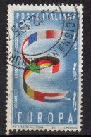 PIA - ITALIA SPECIALIZZAZIONE: 1957 : Europa - (SAS 817/I - CARRARO 393/I) - Varietà E Curiosità