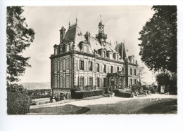 Nogent Le Roi : Le Château Côté Sud Ouest N°6068 Mignon Noir Blanc Dentelée - Nogent Le Roi