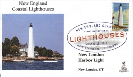 New England Coastal Lighthouses FDC, From Toad Hall Covers! (#2 Of 5) - 2001-2010