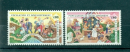 Nations Unies Genève 1994 - Michel N. 254/255 - Population Et Developpment - Unused Stamps