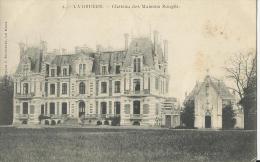 La Bruère Sur Loir  -  Château Des Maisons Rouges   -  Cachet Postal 1906 - Autres & Non Classés