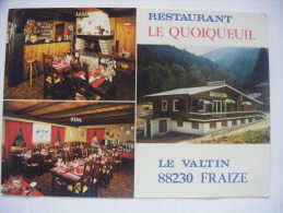 Fraize Restaurant Le Quoiqueuil Le Valtin - Fraize