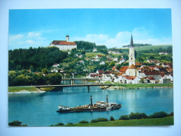 Germany: Bavaria - Vilshofen A. D. Donau Mit Kloster Schweiklberg, Schiff - Unused - Vilshofen