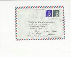 Enveloppe  Timbrée Par Avion De Universidad De Zaragoza Espagne  A Mr Pedroncini Faculté  Lettres A Maison-Laffitte 78 - Gebraucht