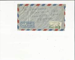 Enveloppe  Timbrée Par Avion De Sikram Kouzoudjian A Santa-Cruz De Tenerife -Iles Canaries Espagne - Used Stamps