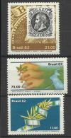 BRASIL**   LOTES  1982 - Neufs