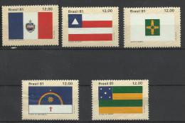 BRASIL**   LOTES  1981 - Neufs