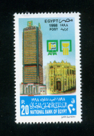 EGYPT / 1998 / NATIONAL BANK OF EGYPT / MNH / VF - Unused Stamps