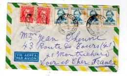 Lettre , BRASIL ,  Via Aéra , 1961 - Brieven En Documenten