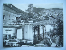 Germany: Geising (Osterzgeb.) Panorama, Erholungsheim Der TU Dresden "Am Aschergraben" Interieur - 1970s Unused - Geising