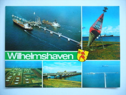 Germany: Wilhelmshaven - Luftbild - Mehrbildkarte - 1970s Unused - Wilhelmshaven