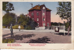 Kamp Van Elsenborn. -  Administratiegebouw ;  1924 Naar Antwerpen - Elsenborn (Kamp)