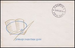 Yugoslavia 1960, Illustrated Stampless Cover - Lettres & Documents