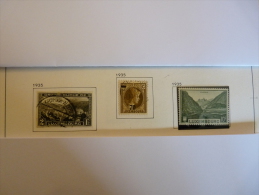 LUXEMBURG : N°258 +274/75 */0 - 1935- Cote : 24,50€ - Used Stamps