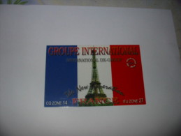 FRANCE  TOUR EIFFEL Carte CB * - CB-Funk