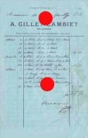 BOULANGERIE à CLERMONT THIMISTER  Auguste GILLET LAMBIET Boulanger 1910 - Old Professions