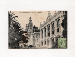 44529    Monaco,  Monte-Carlo  -  Le  Theatre,  VG 1909 - Operahuis & Theater