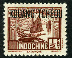 China France P.O. 1937 12c "KOWANG-TCHEOU" Overprint MH - Other & Unclassified