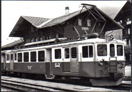 Eisenbahn Trams  Leutwiler  Lenk  MOB - Lenk Im Simmental