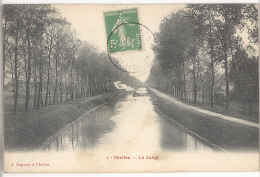 CPA CHELLES - LE CANAL - Chelles