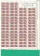 ITALIA, 1973, Pacchi Postali I Due Valori Emessi Nella'anno (L. 20+L: 30), In Fogli Interi Di 60 Esemplari - Full Sheets