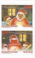 Greenland Mi 573-574 Christmas 2010 * * Père Noël - Santa Claus - Weihnachtsman - Unused Stamps