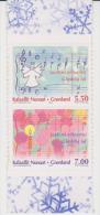 Greenland Mi 477-478 Christmas 2006 * * Candle - Angel - Score - Music - Unused Stamps