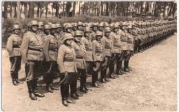 POSEN 1.7.1940 Heimat Kraftfuhrpark Zur Besichtigung Angetreten Private Fotokarte Ungelaufen TOP-Erhaltung - Posen