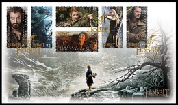 New Zealand 2013 - The Hobbit: The Desolation Of Smaug -  FDC - Neufs