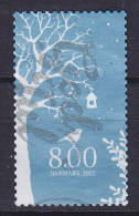 Denmark 2012 BRAND NEW 8.00 Kr. Winter Stamp (From Sheet) - Used Stamps
